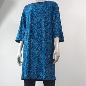 Jude Connally Size Medium Margot Dress Scattered Spot Teal
